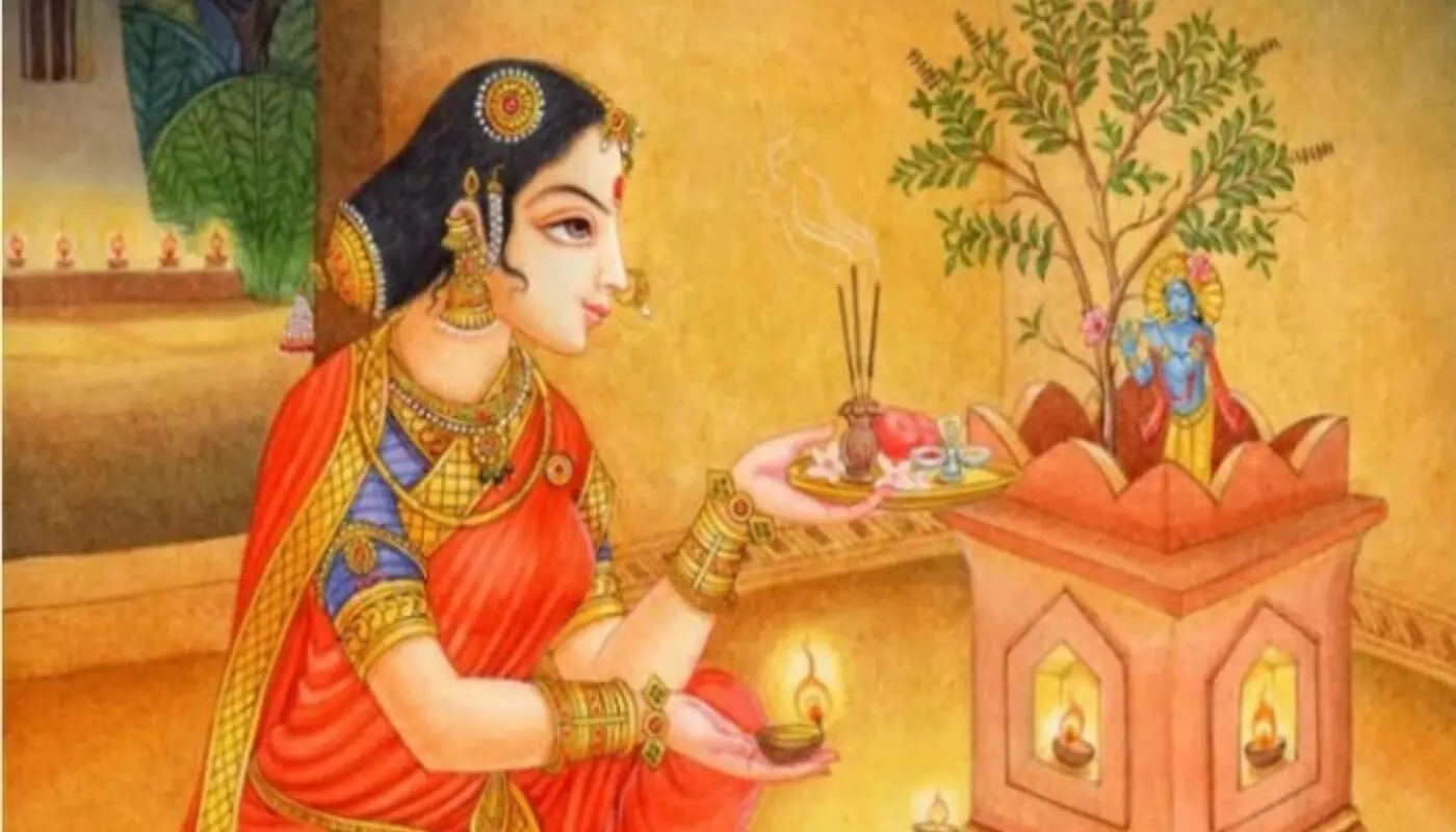Laxmi Devi:ఇలాంటి టైంలో స్త్రీలు తులసి పూజ చేస్తున్నారా.. అయితే పాపమే..!